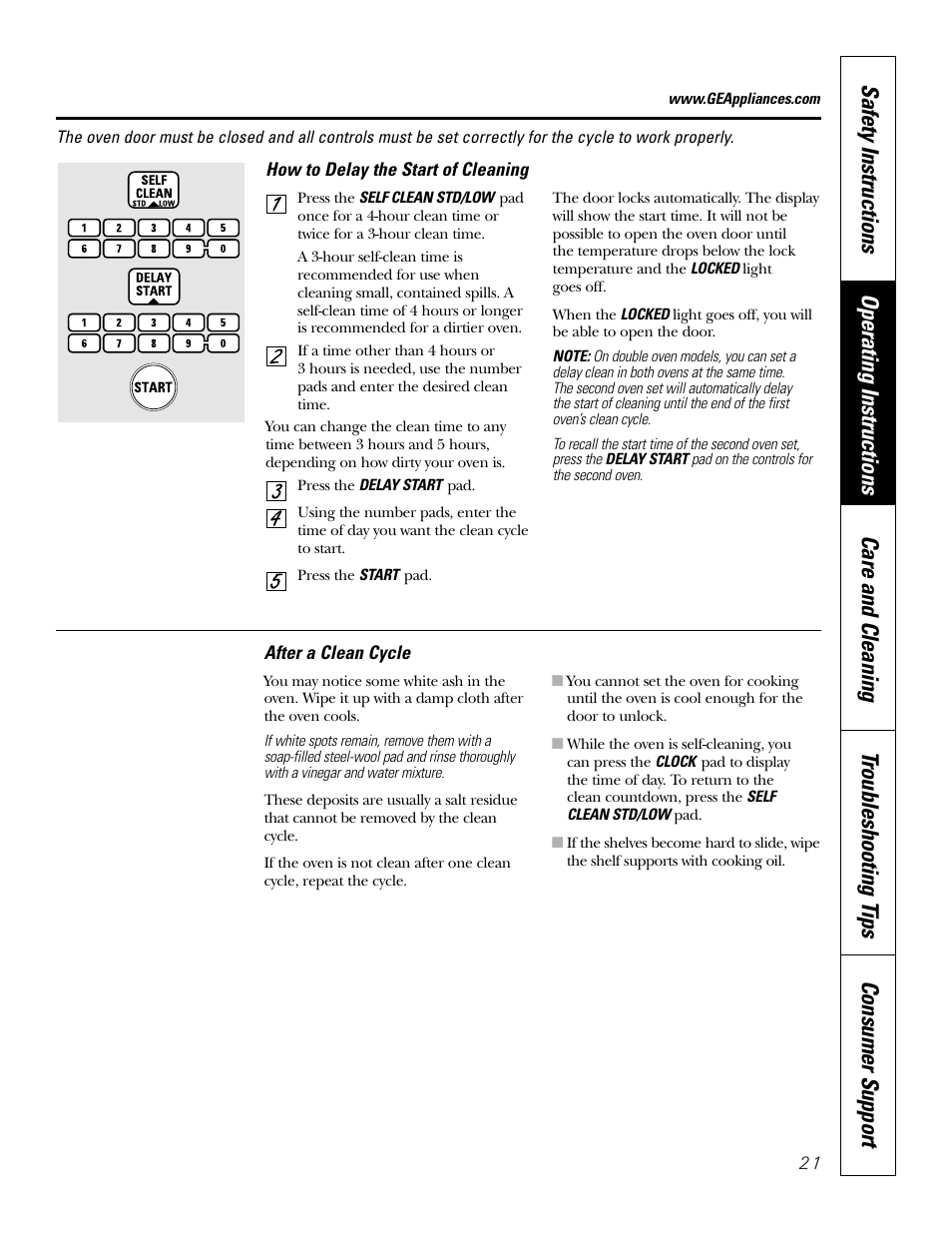GE JT912 User Manual | Page 21 / 32