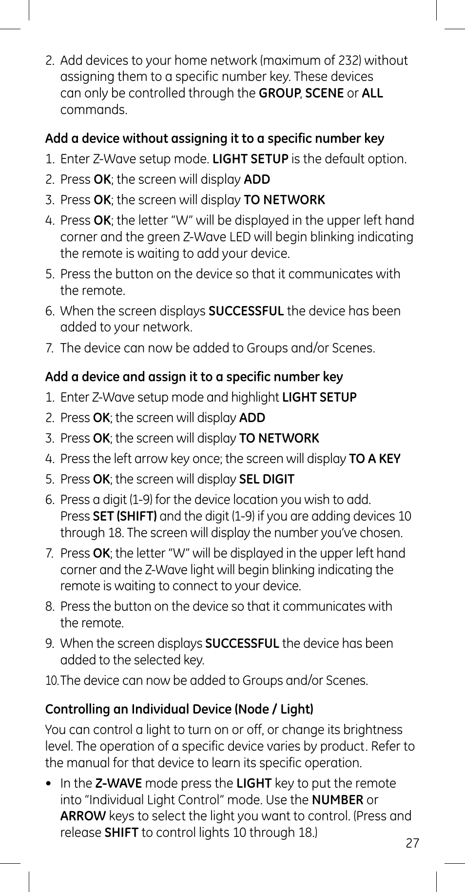 GE 45608 User Manual | Page 27 / 54