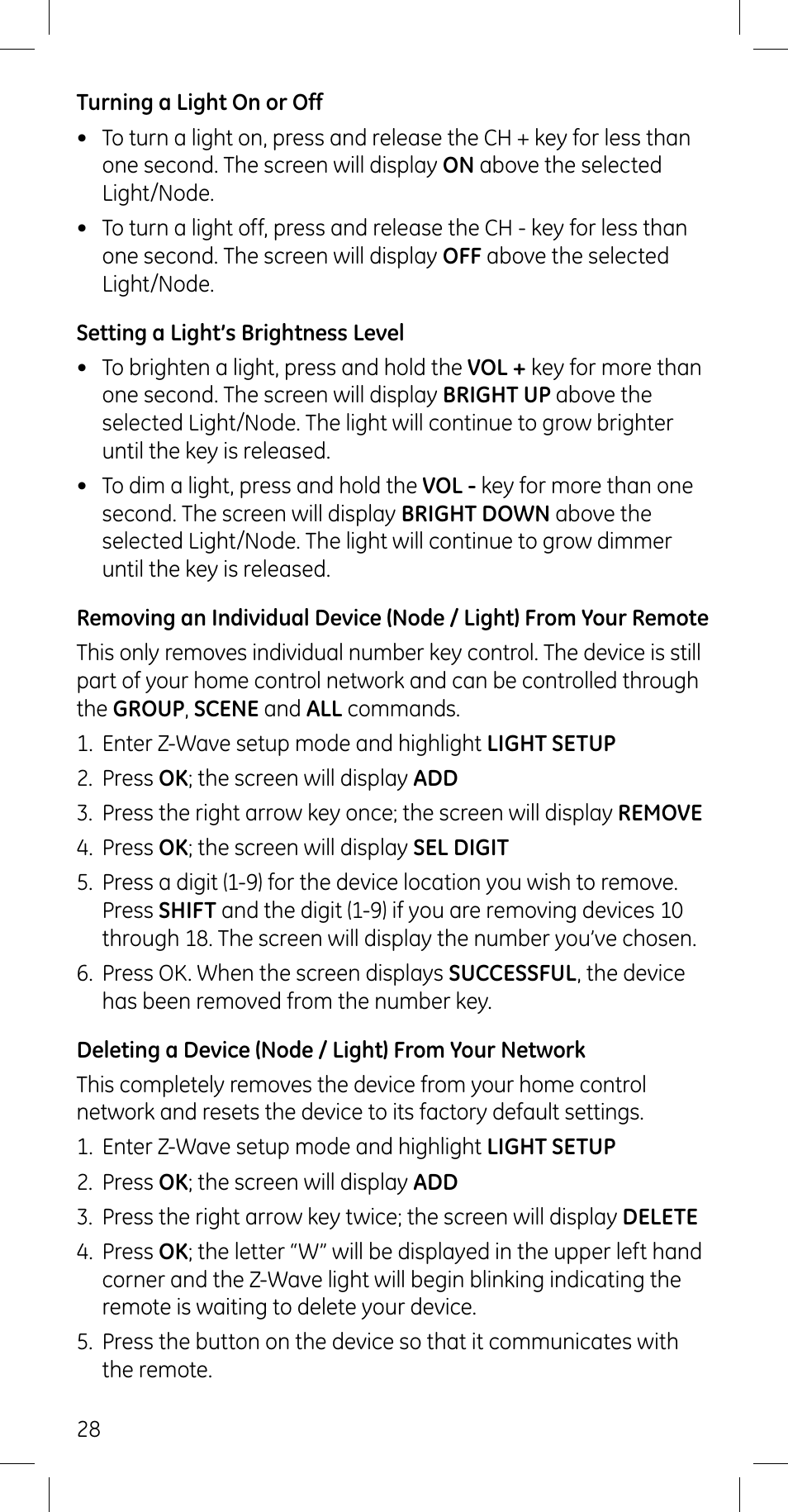 GE 45608 User Manual | Page 28 / 54