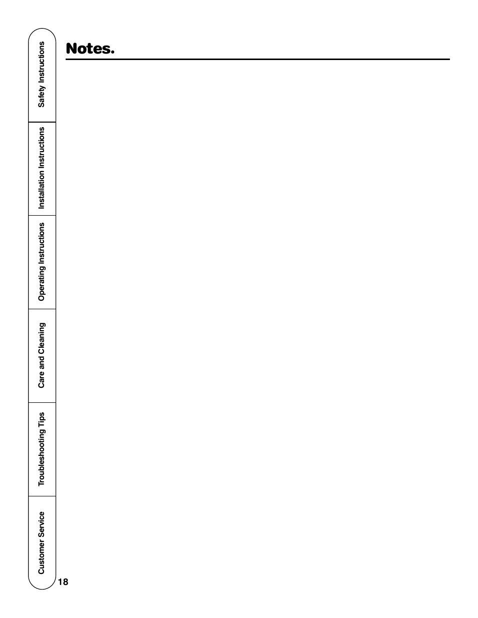 GE Series User Manual | Page 18 / 20