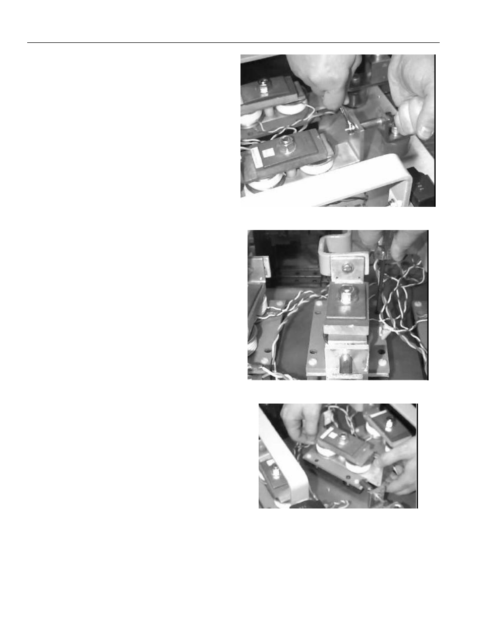 Astat, Ibp plus service instructions, Scr module replacement (sizes p, q, and r) | GE Industrial Solutions ASTAT-IBP Plus Solid State Starters User Manual | Page 12 / 18