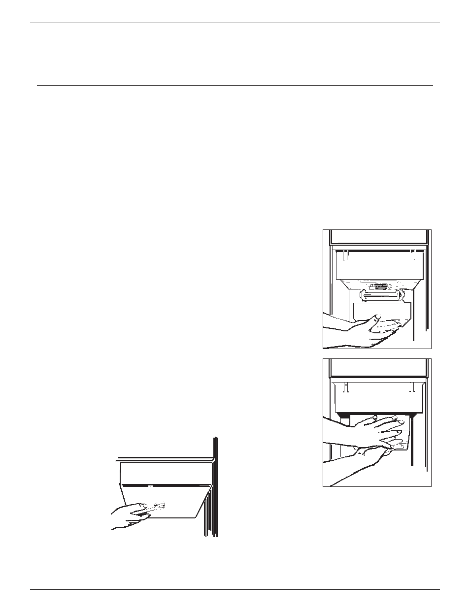 Cleaning—inside and outside, When going on vacation, Cleaning—inside and outside when going on vacation | 8care and cleaning | GE Monogram Compactor User Manual | Page 8 / 12
