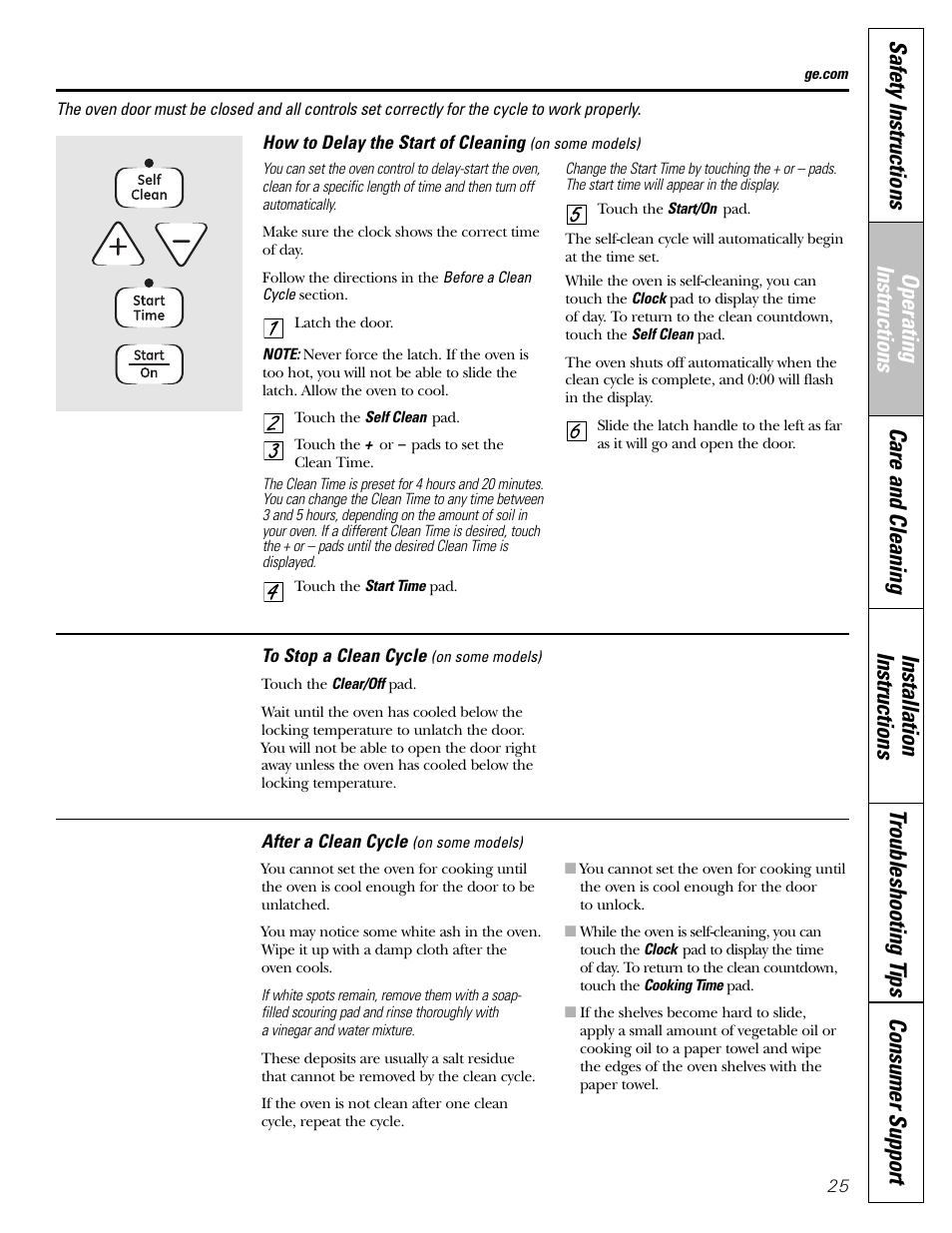 GE JGBP31 User Manual | Page 25 / 56