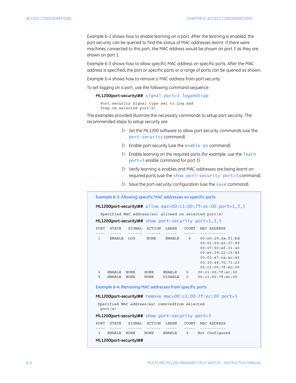GE MULTILINK ML1200 User Manual | Page 112 / 344