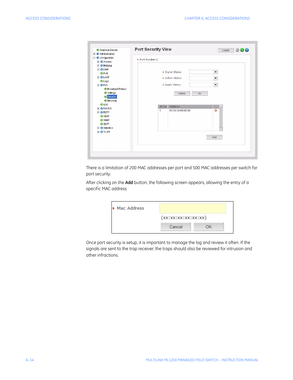 GE MULTILINK ML1200 User Manual | Page 120 / 344