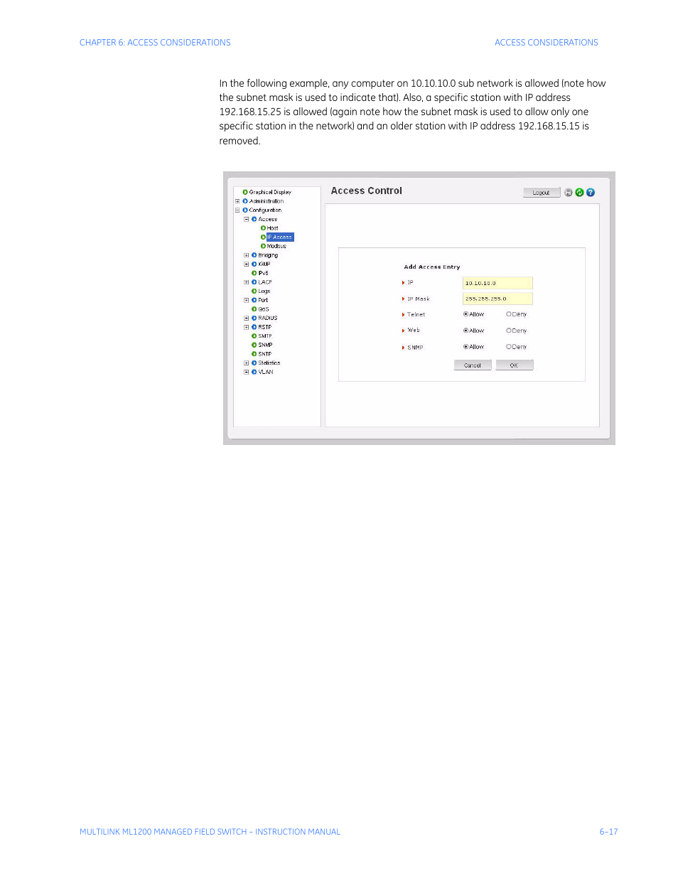 GE MULTILINK ML1200 User Manual | Page 123 / 344