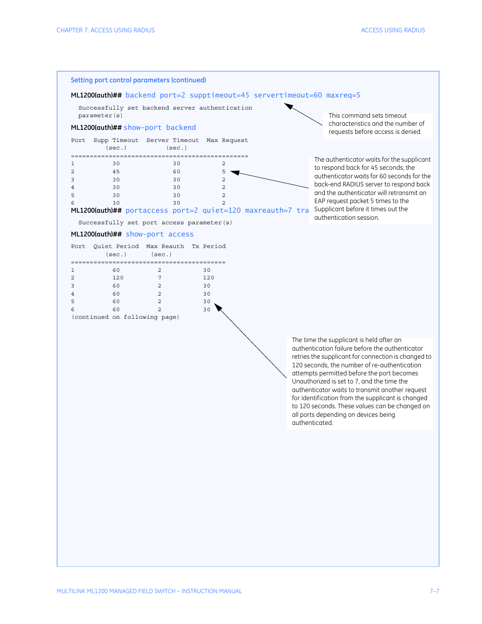 GE MULTILINK ML1200 User Manual | Page 131 / 344