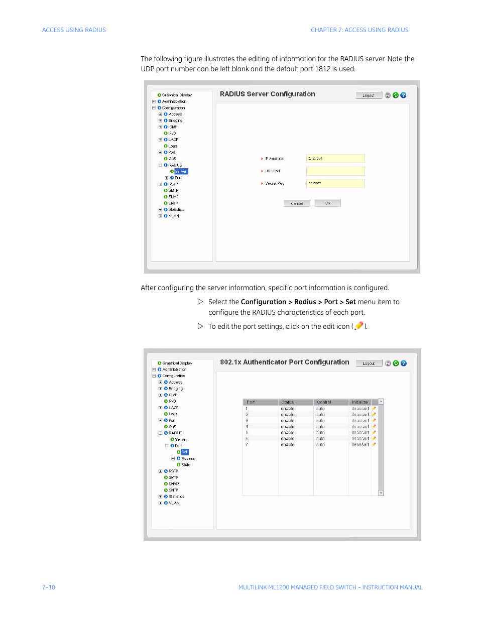 GE MULTILINK ML1200 User Manual | Page 134 / 344