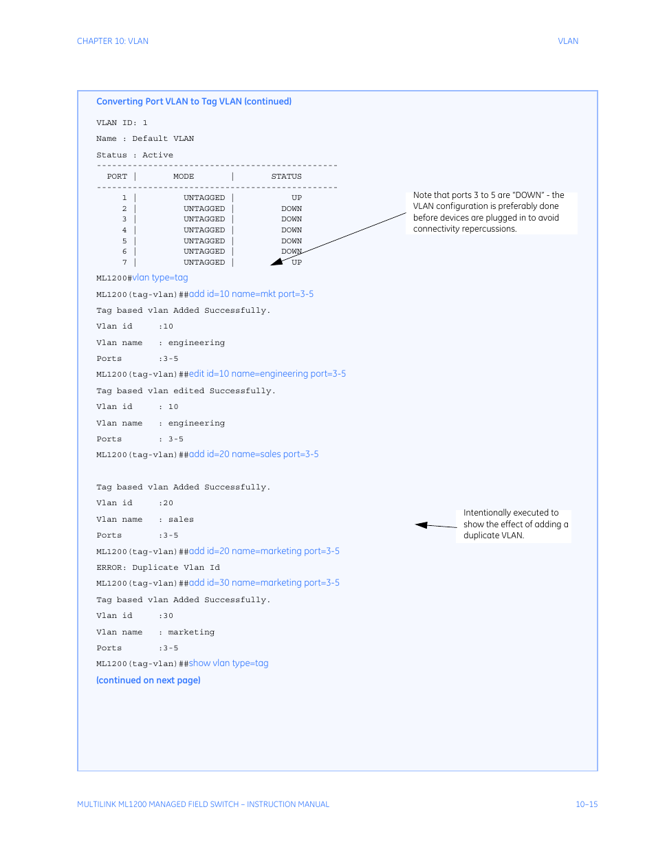 GE MULTILINK ML1200 User Manual | Page 177 / 344