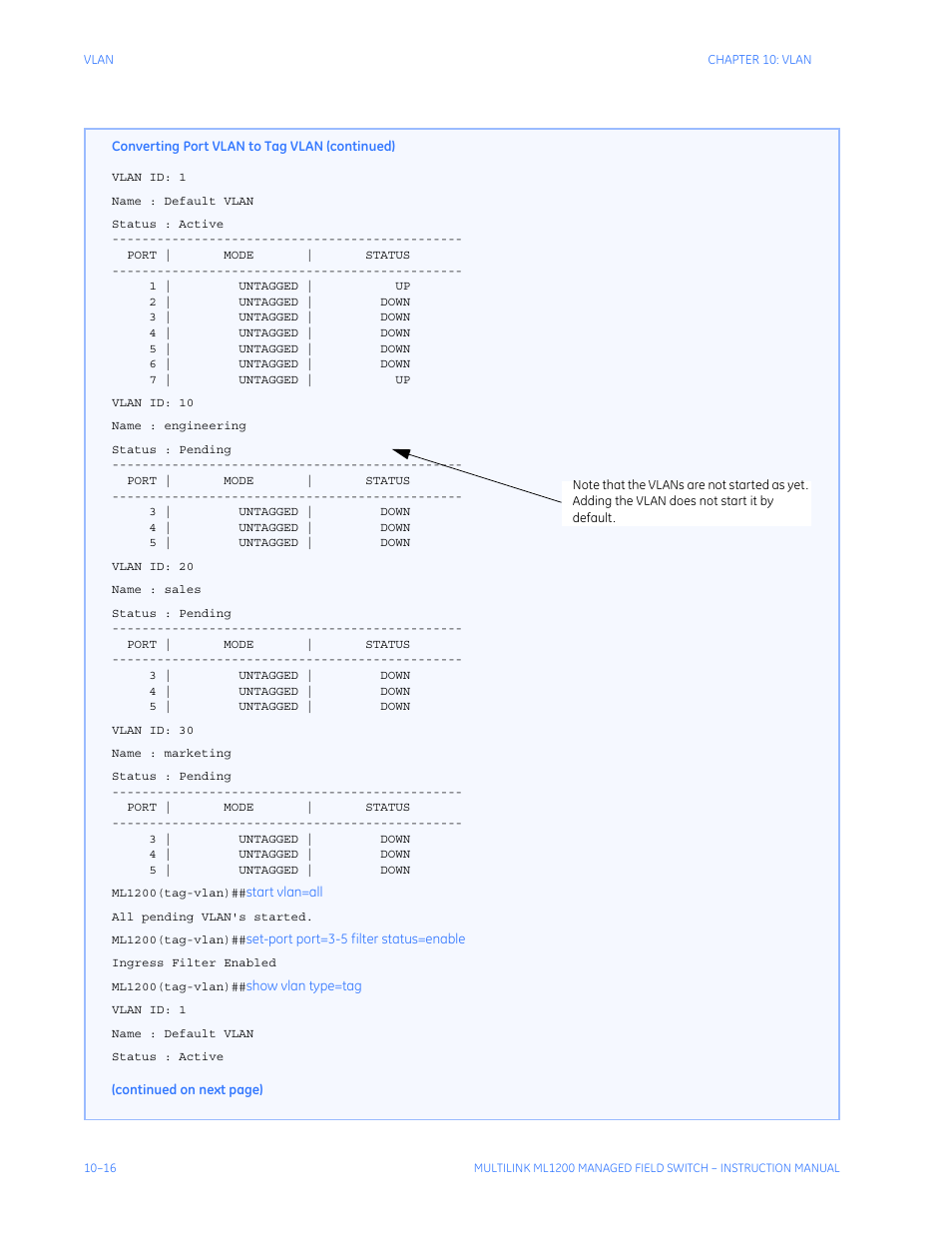 GE MULTILINK ML1200 User Manual | Page 178 / 344