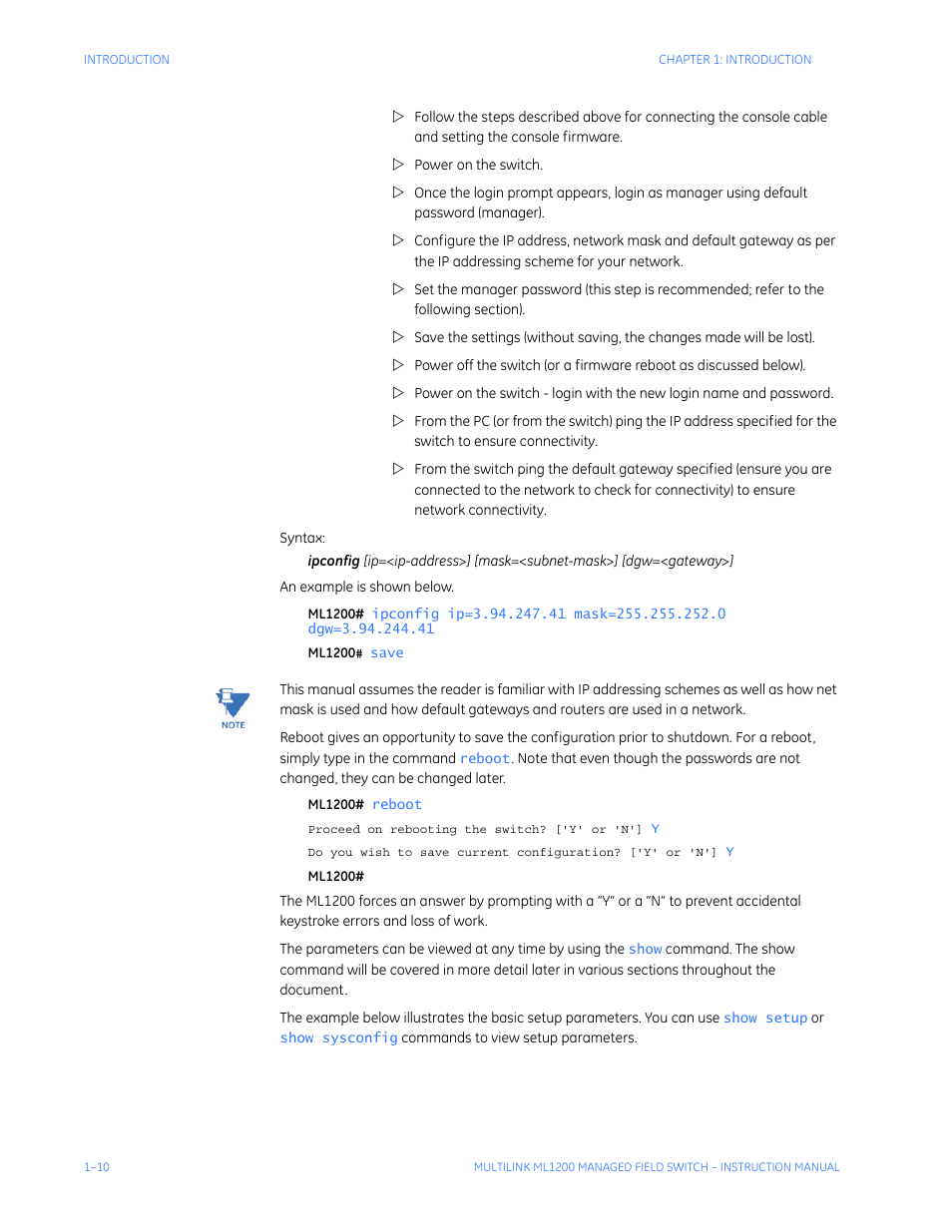 GE MULTILINK ML1200 User Manual | Page 18 / 344