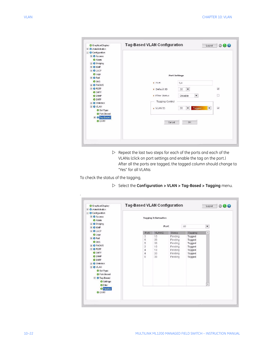 GE MULTILINK ML1200 User Manual | Page 184 / 344