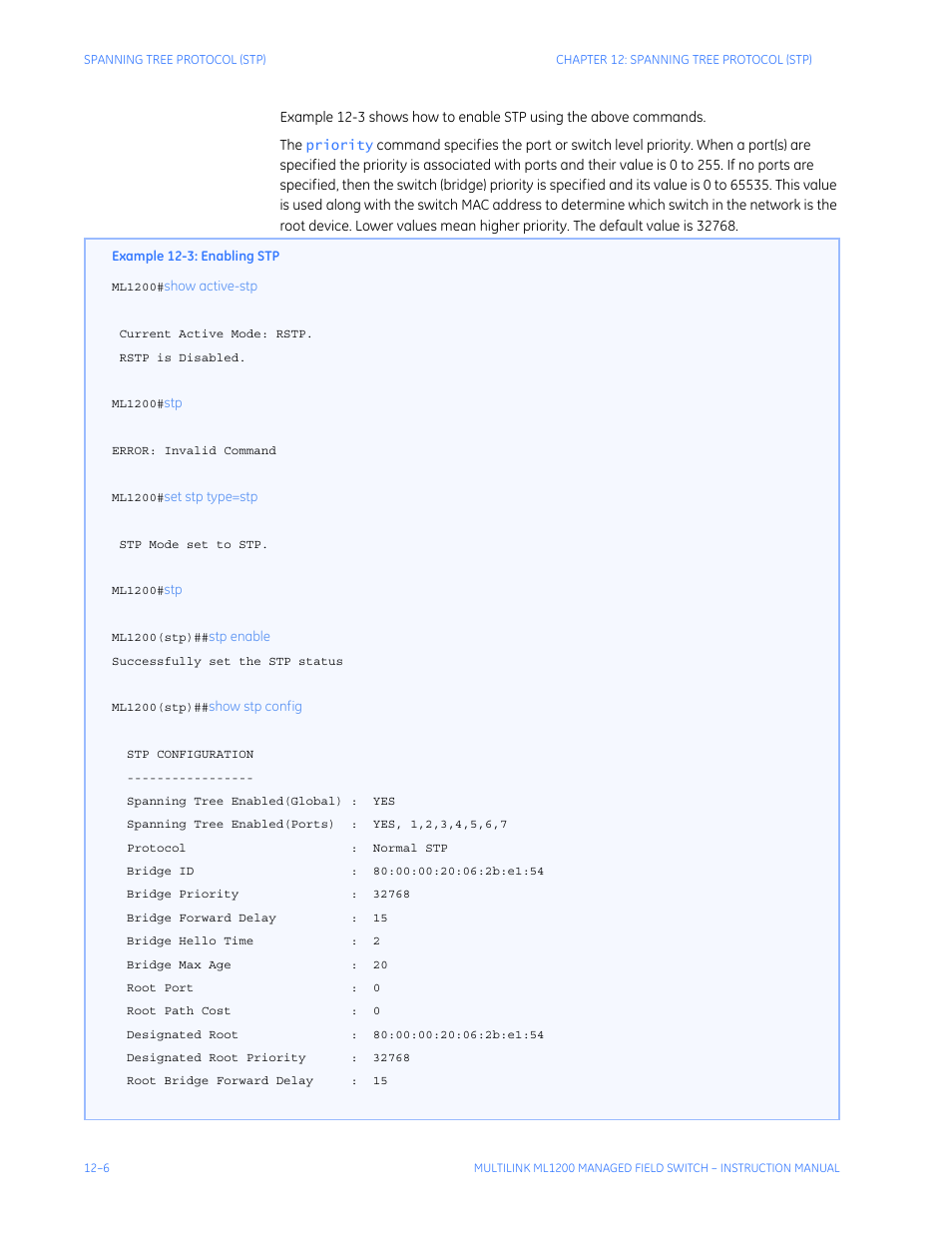 GE MULTILINK ML1200 User Manual | Page 202 / 344