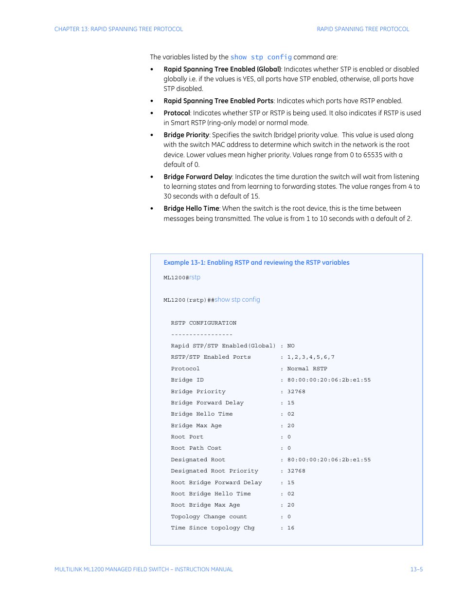 GE MULTILINK ML1200 User Manual | Page 213 / 344