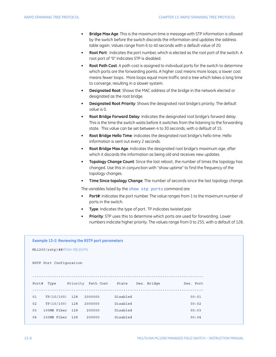 GE MULTILINK ML1200 User Manual | Page 214 / 344