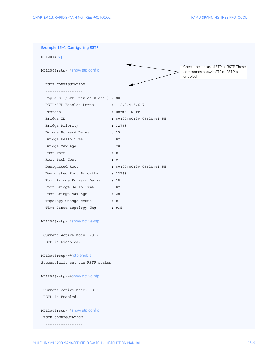 GE MULTILINK ML1200 User Manual | Page 217 / 344