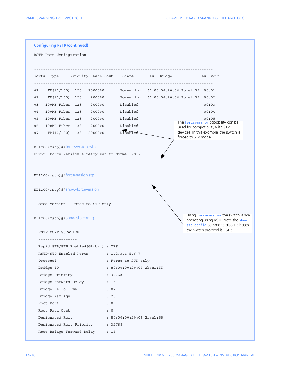 GE MULTILINK ML1200 User Manual | Page 218 / 344