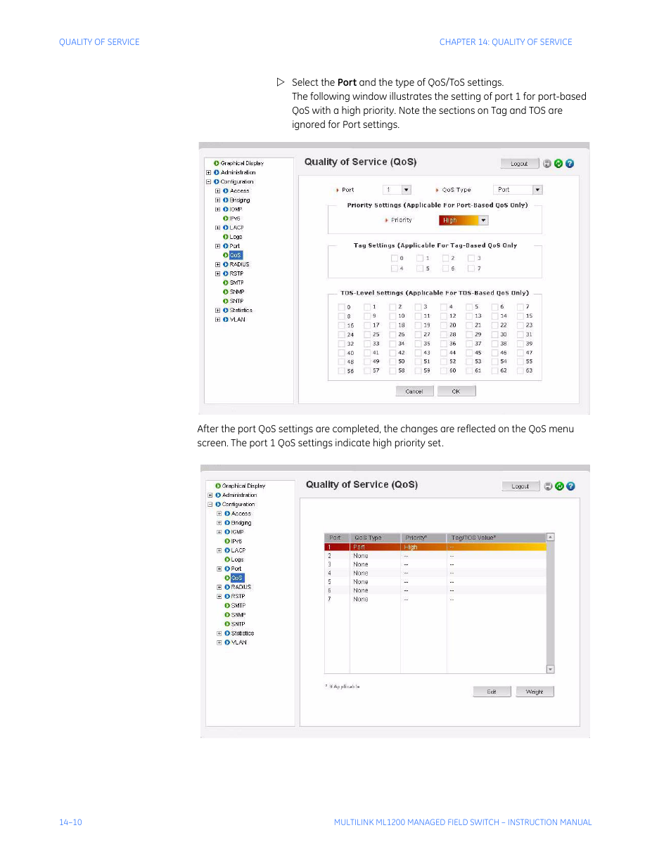 GE MULTILINK ML1200 User Manual | Page 240 / 344