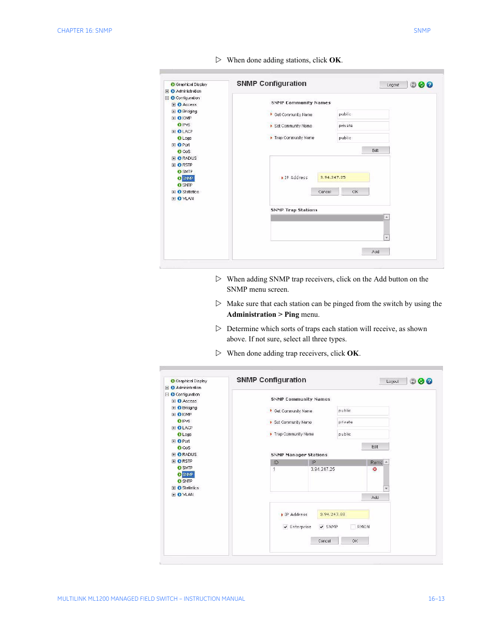 GE MULTILINK ML1200 User Manual | Page 267 / 344