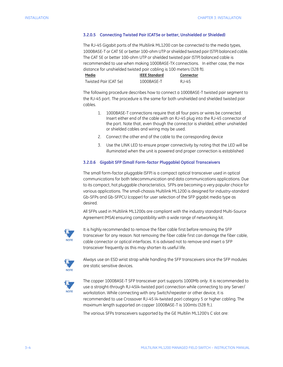 GE MULTILINK ML1200 User Manual | Page 52 / 344