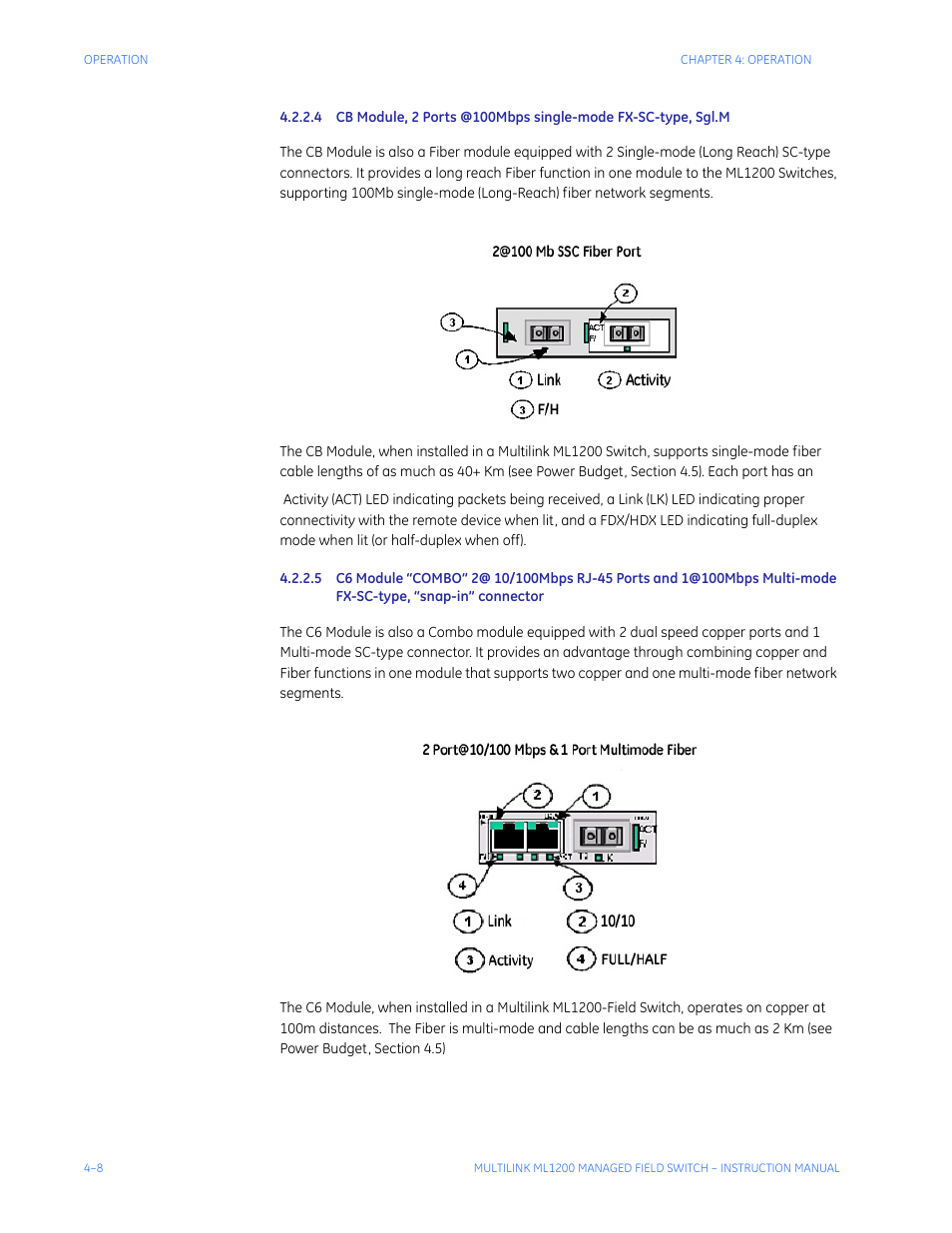 GE MULTILINK ML1200 User Manual | Page 66 / 344