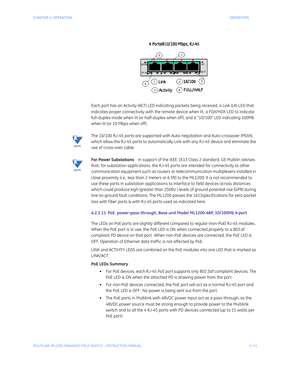 GE MULTILINK ML1200 User Manual | Page 69 / 344