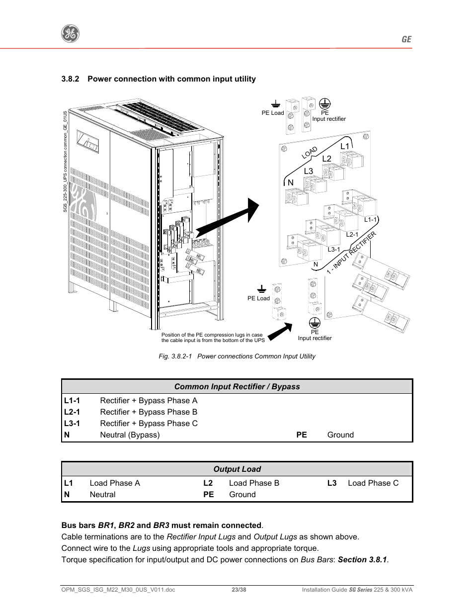 GE 225 User Manual | Page 23 / 38