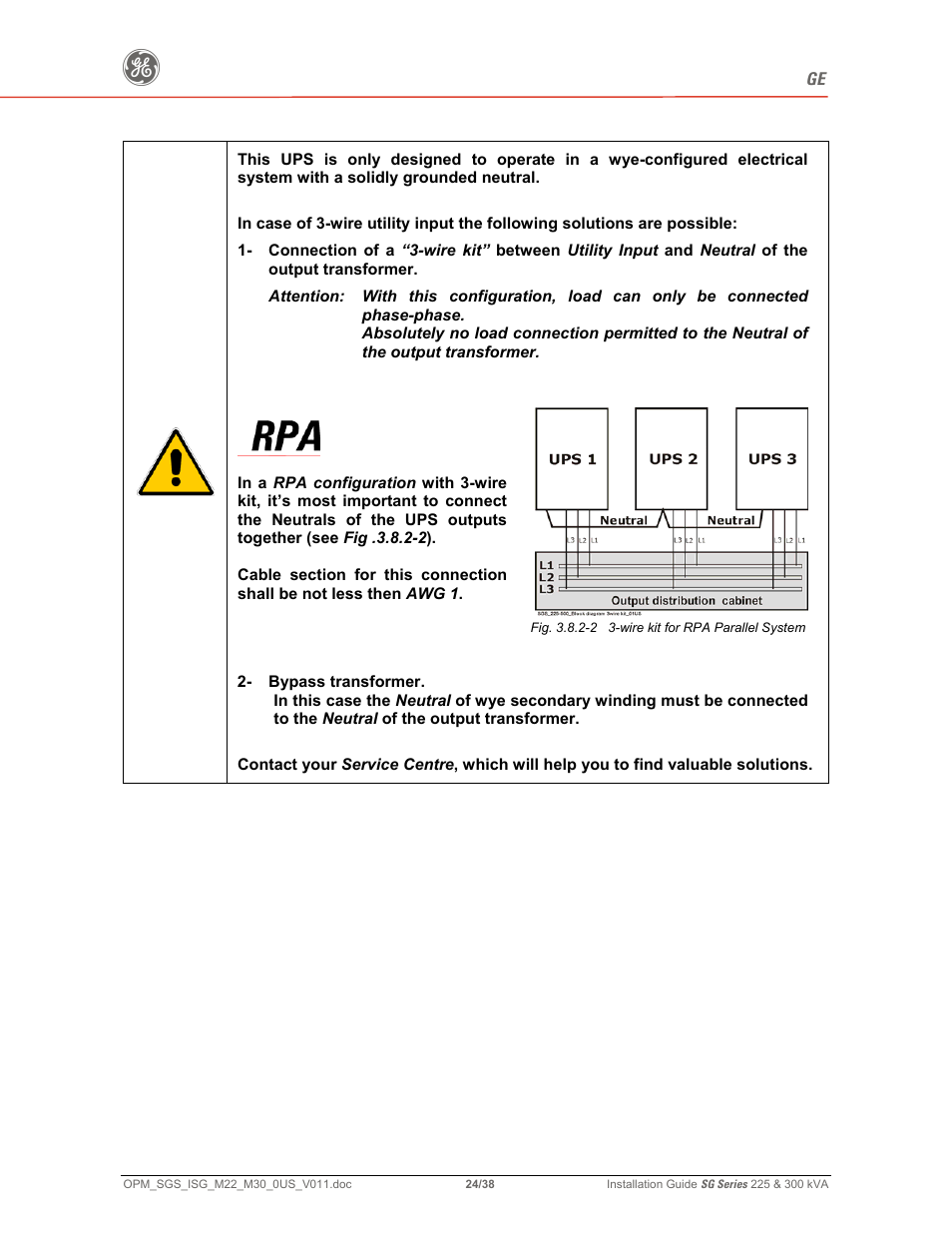 GE 225 User Manual | Page 24 / 38