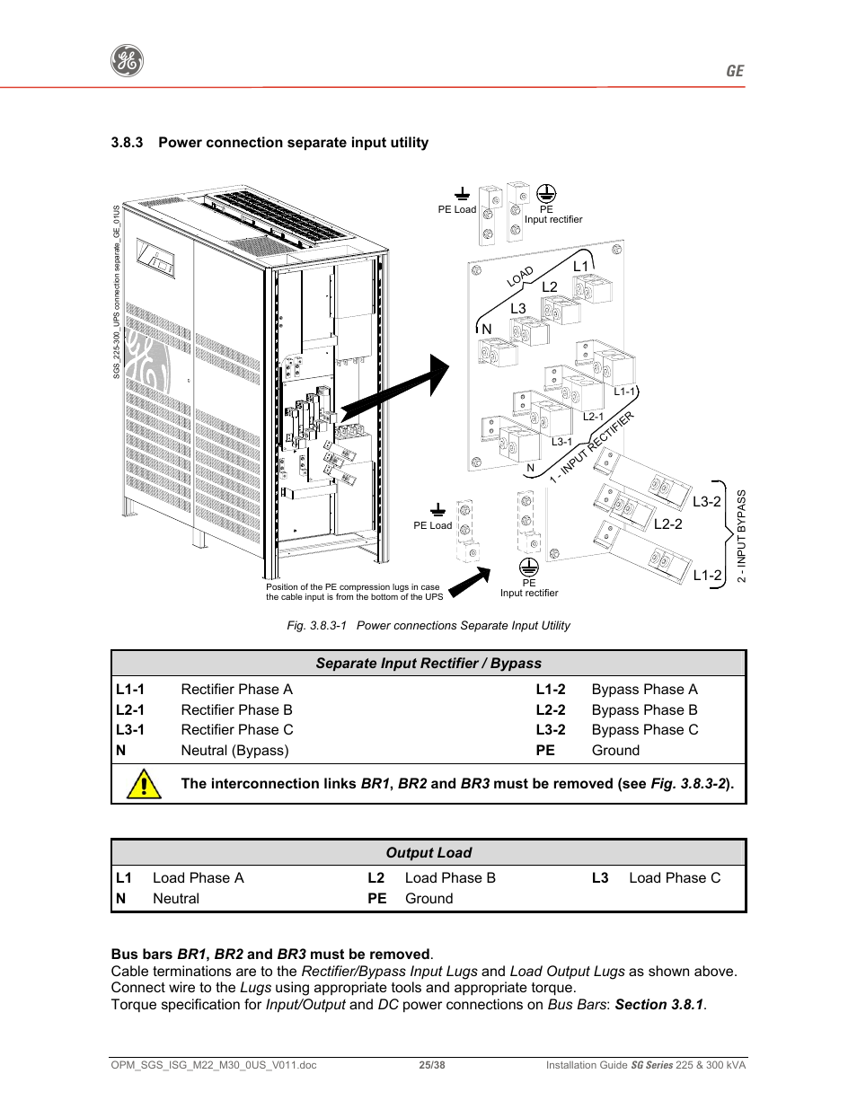 GE 225 User Manual | Page 25 / 38