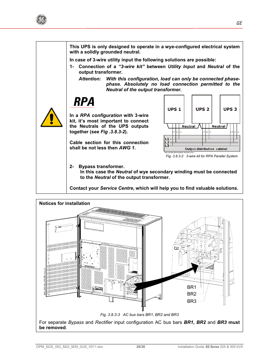 GE 225 User Manual | Page 26 / 38