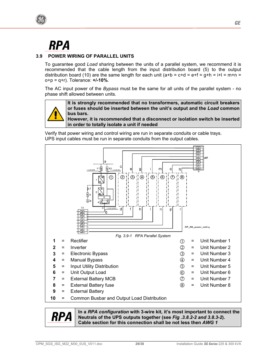 GE 225 User Manual | Page 29 / 38