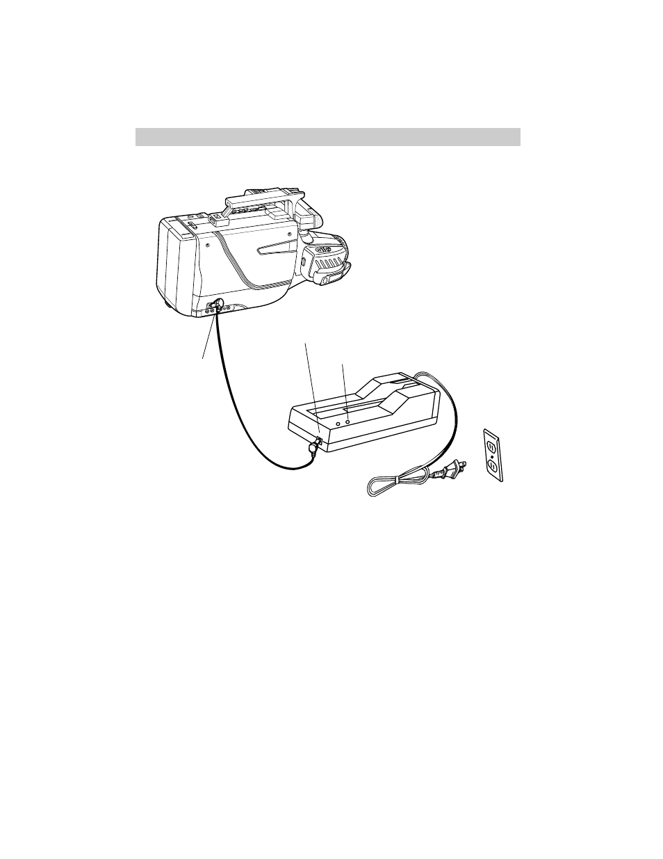 Attach the adapter/charger, First-time operation | GE CG709 User Manual | Page 6 / 80