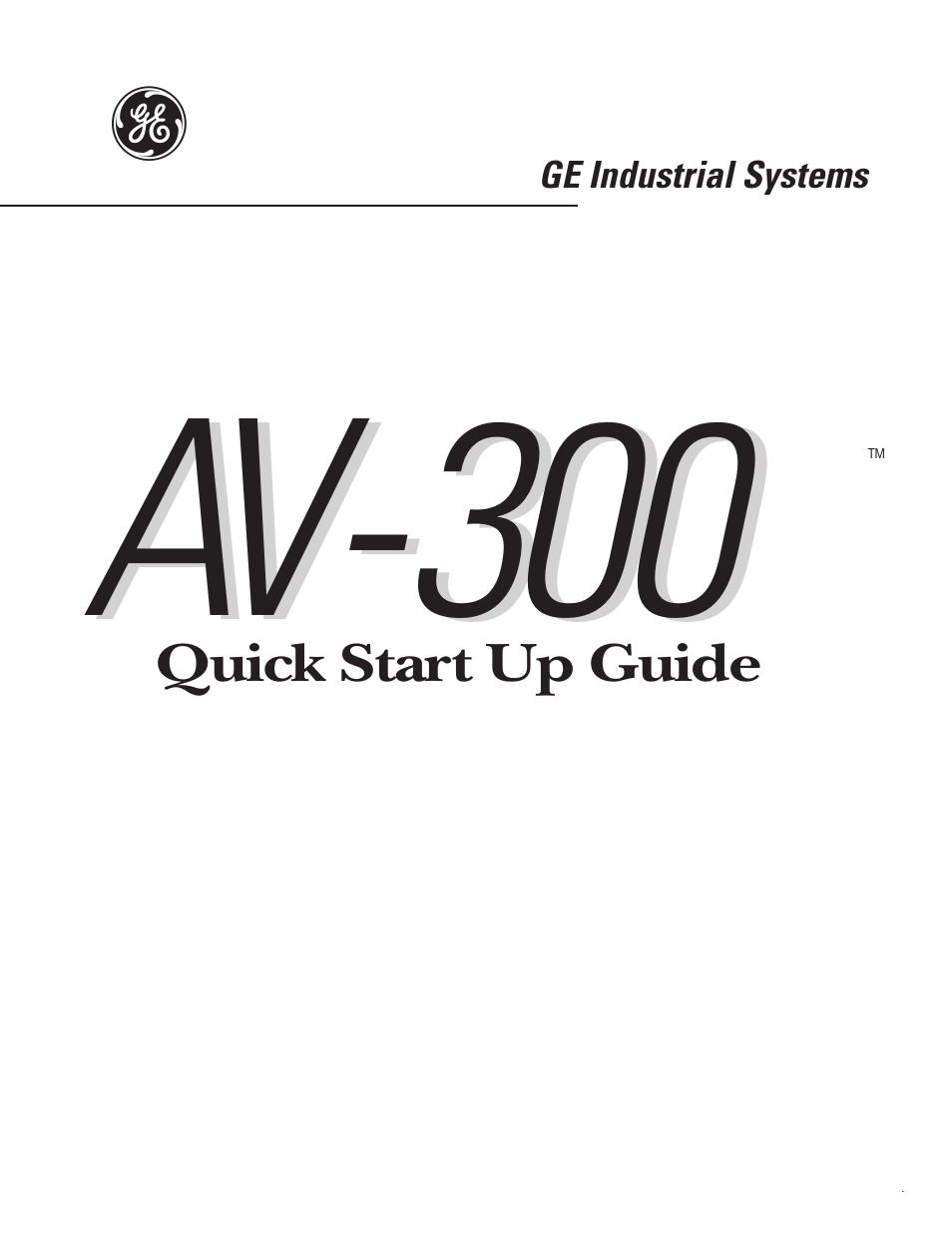 GE AV-300i User Manual | 30 pages