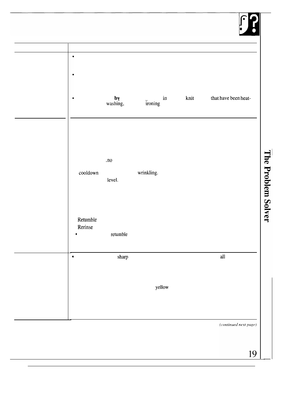 Certain | GE WA8610S User Manual | Page 19 / 24