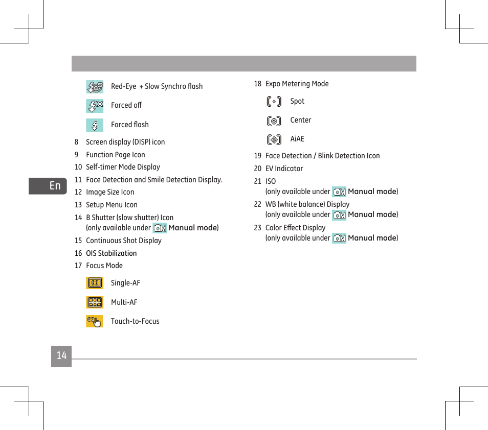 GE E1486TW User Manual | Page 16 / 124