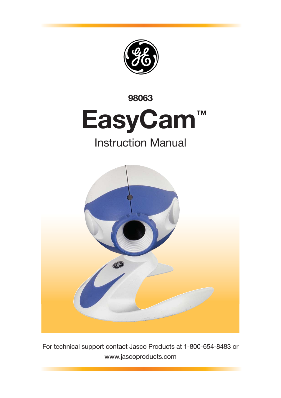 GE EasyCam 98063 User Manual | 19 pages