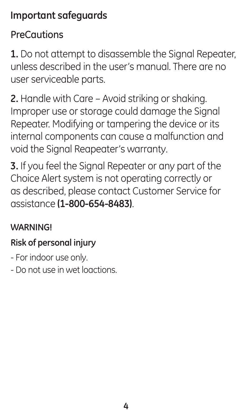 GE 45138 User Manual | Page 4 / 12