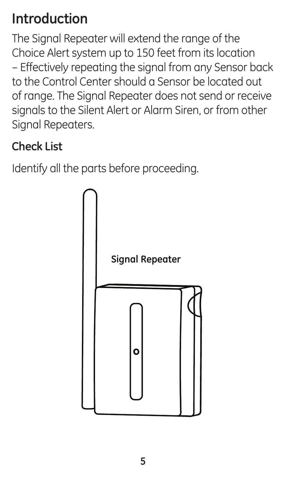 Introduction | GE 45138 User Manual | Page 5 / 12