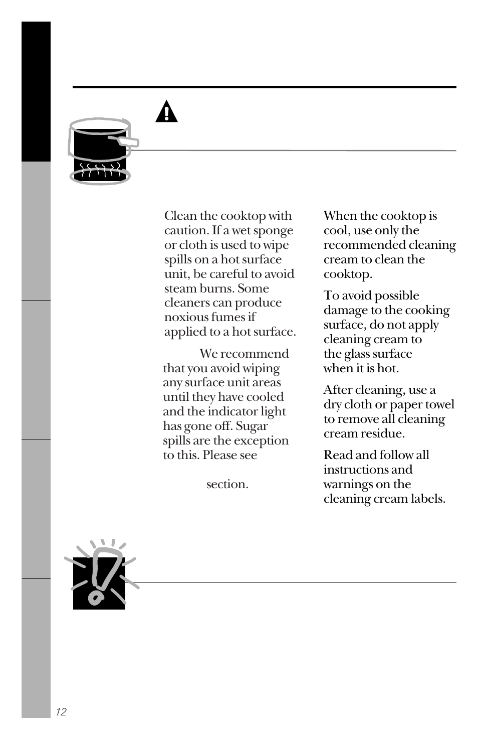 Warning, Remember, Save these instructions | GE 49-8779 User Manual | Page 12 / 60