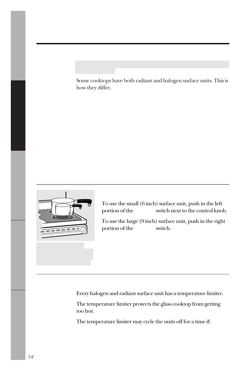 Using the surface units | GE 49-8779 User Manual | Page 14 / 60