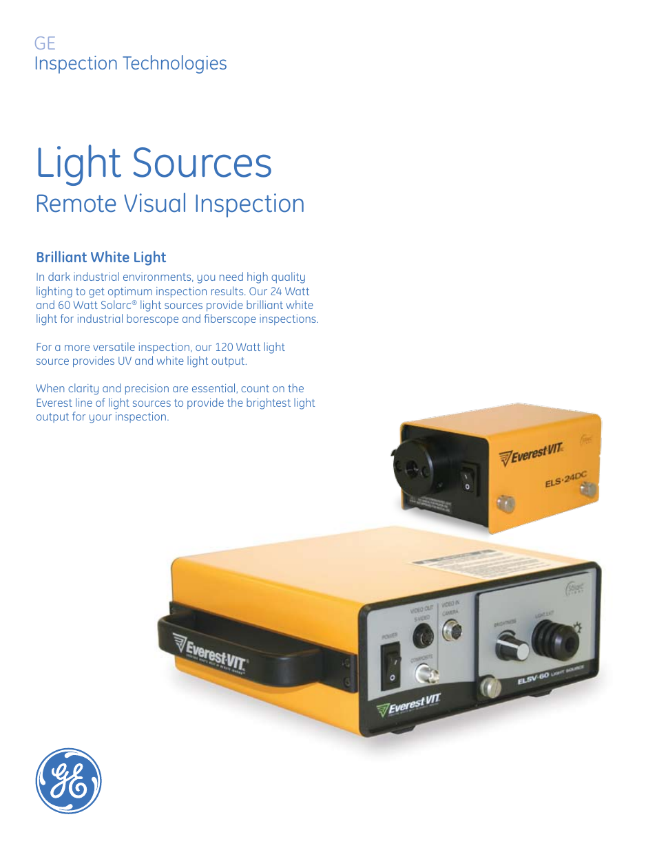 GE ELSV-60 User Manual | 4 pages