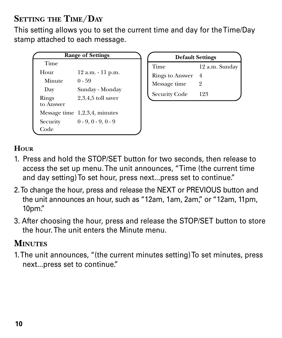 GE 29878 User Manual | Page 10 / 48