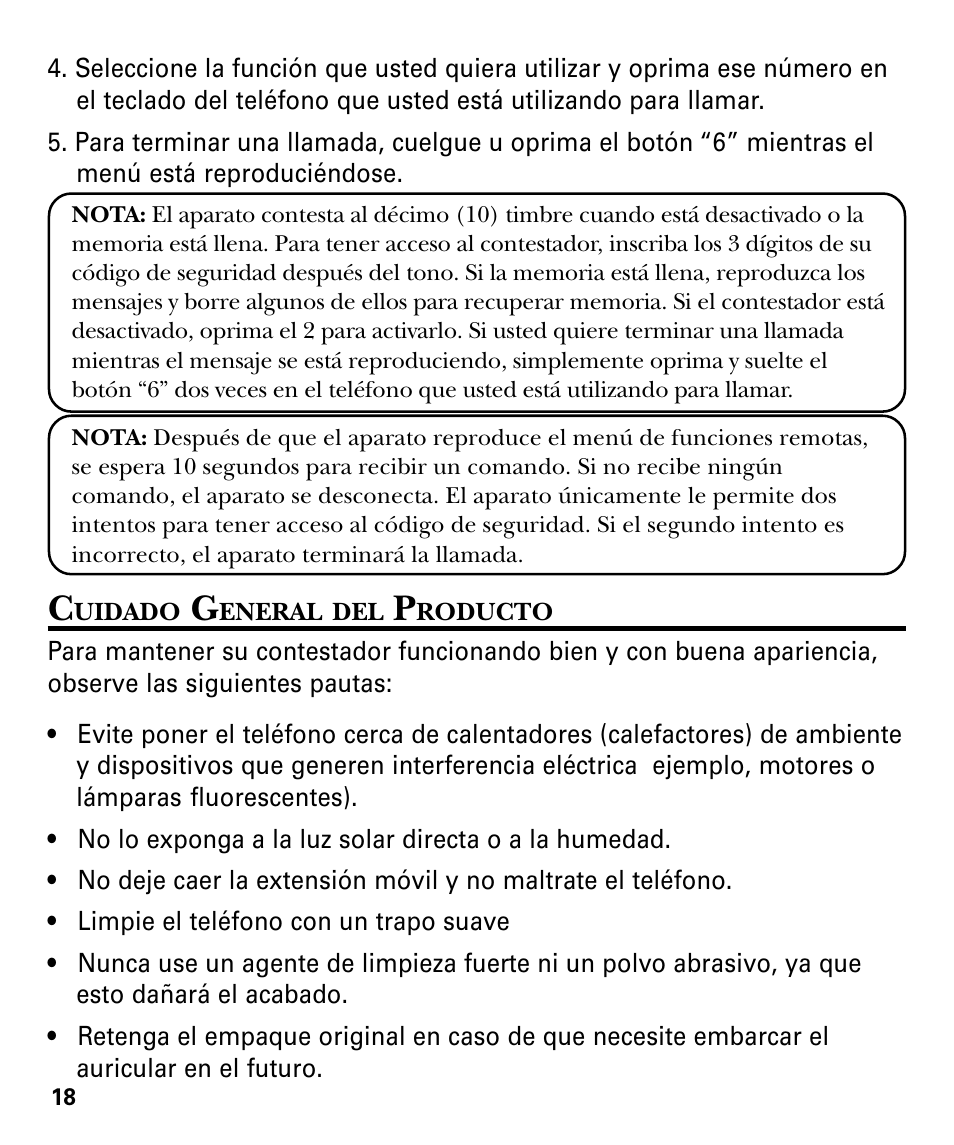 GE 29878 User Manual | Page 42 / 48