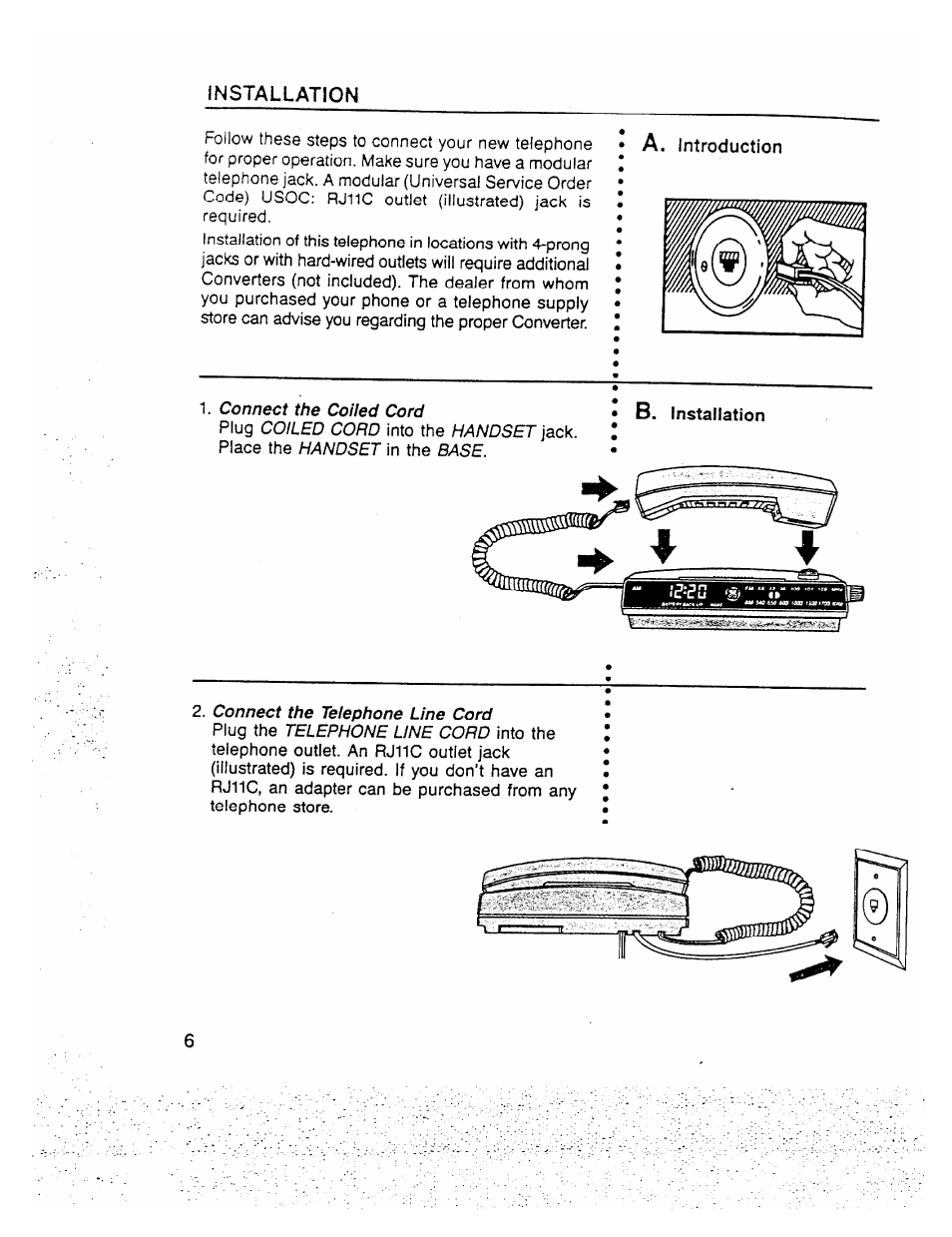 Installation | GE 2-9710 User Manual | Page 6 / 26