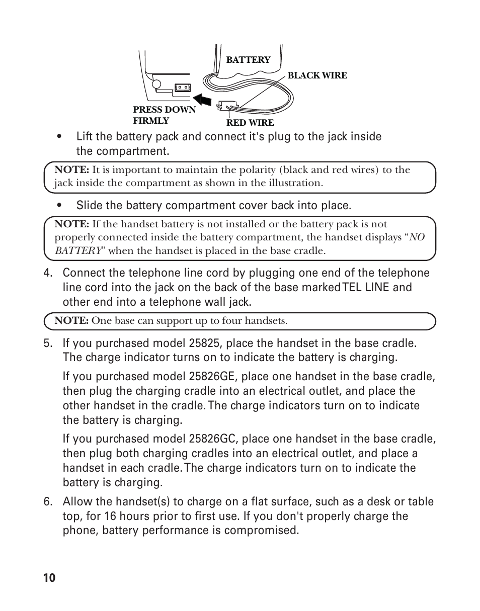GE 25826 User Manual | Page 10 / 128