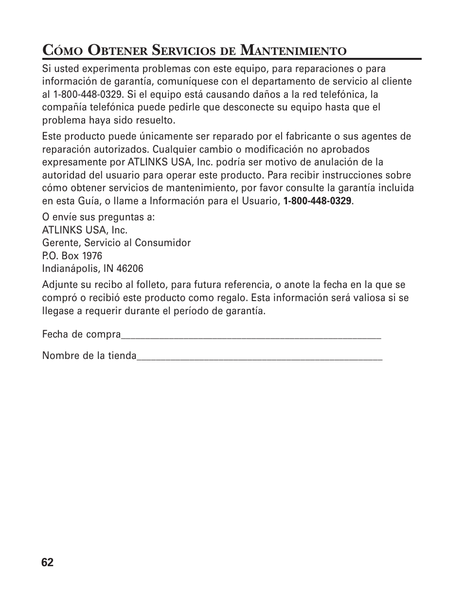 GE 25826 User Manual | Page 126 / 128