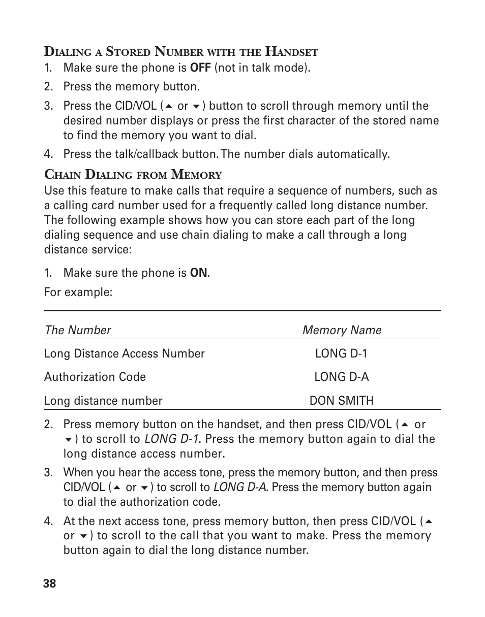 GE 25826 User Manual | Page 38 / 128