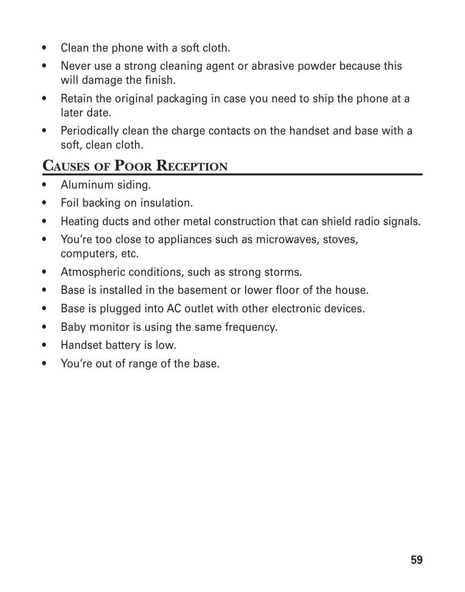 GE 25826 User Manual | Page 59 / 128