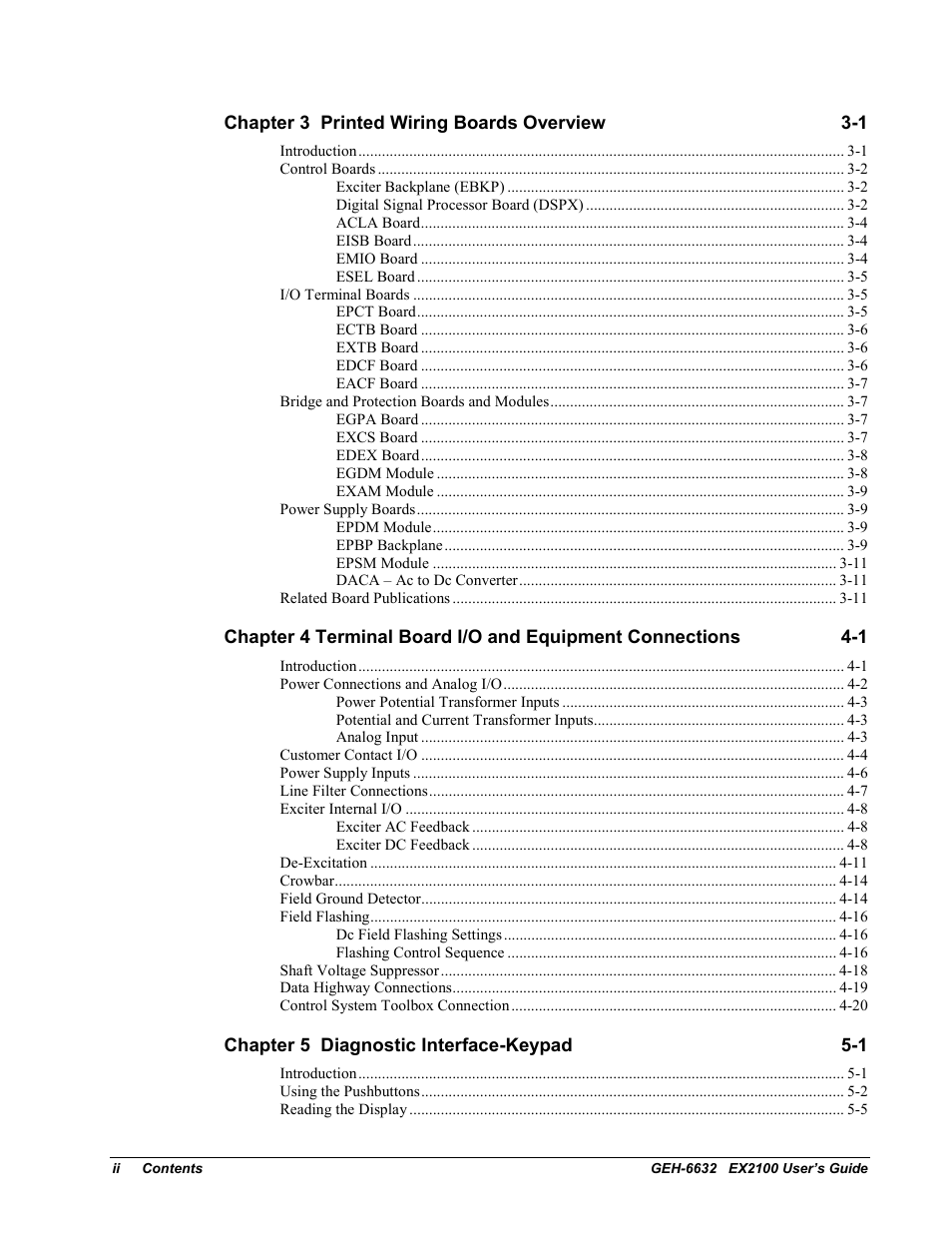 GE EX2100 User Manual | Page 10 / 118