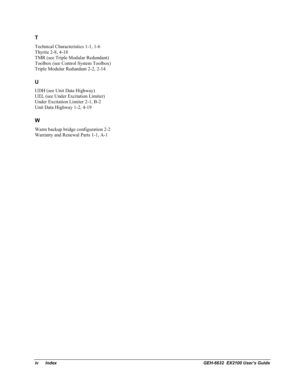 GE EX2100 User Manual | Page 116 / 118